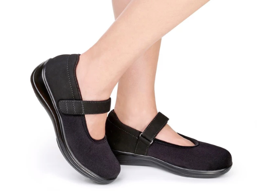 Springfield - Black Women's Mary Jane Stretchable (Women's) - KevinRoot Medical