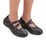 Celina - Black Mary Jane Shoes (Women's) - KevinRoot Medical
