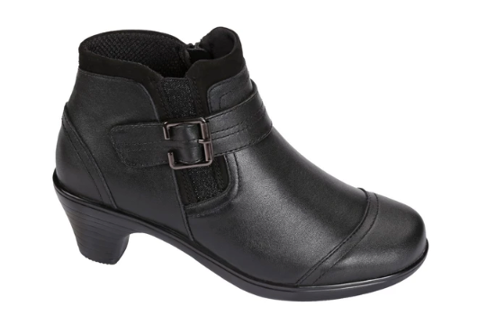 Emma - Black 2" Heel Boots (Women's)
