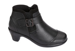 Emma - Black 2" Heel Boots (Women's) - KevinRoot Medical