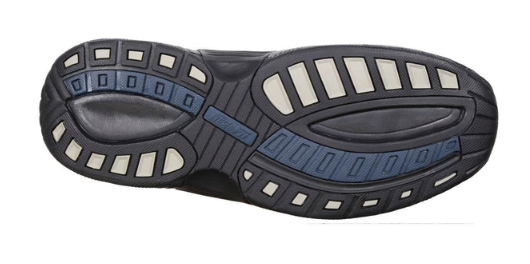 Monterey Bay - Black, Tie-Less Lace (Men's) - KevinRoot Medical
