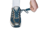 Sprint - Gray, Tie-Less & Heel Strap (Men's) - KevinRoot Medical