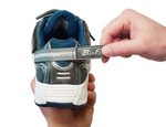 Sprint - Gray, Tie-Less & Heel Strap (Men's) - KevinRoot Medical