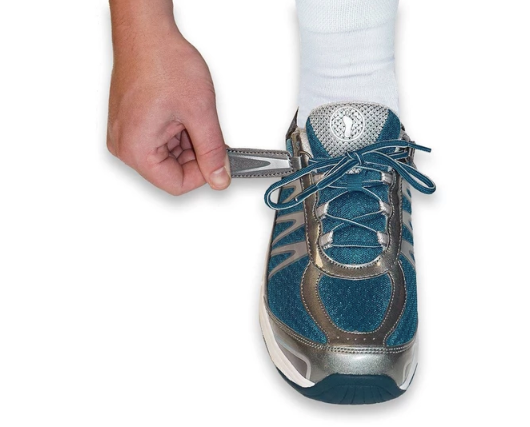Sprint - Blue, Tie-Less & Heel Strap (Men's) - KevinRoot Medical