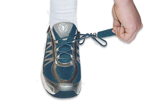 Sprint - Blue, Tie-Less & Heel Strap (Men's) - KevinRoot Medical