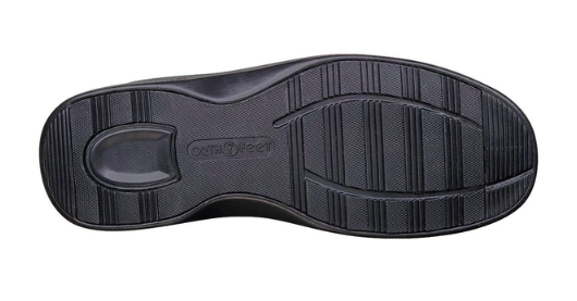 Broadway - Black Orthotic Shoe (Men's) - KevinRoot Medical